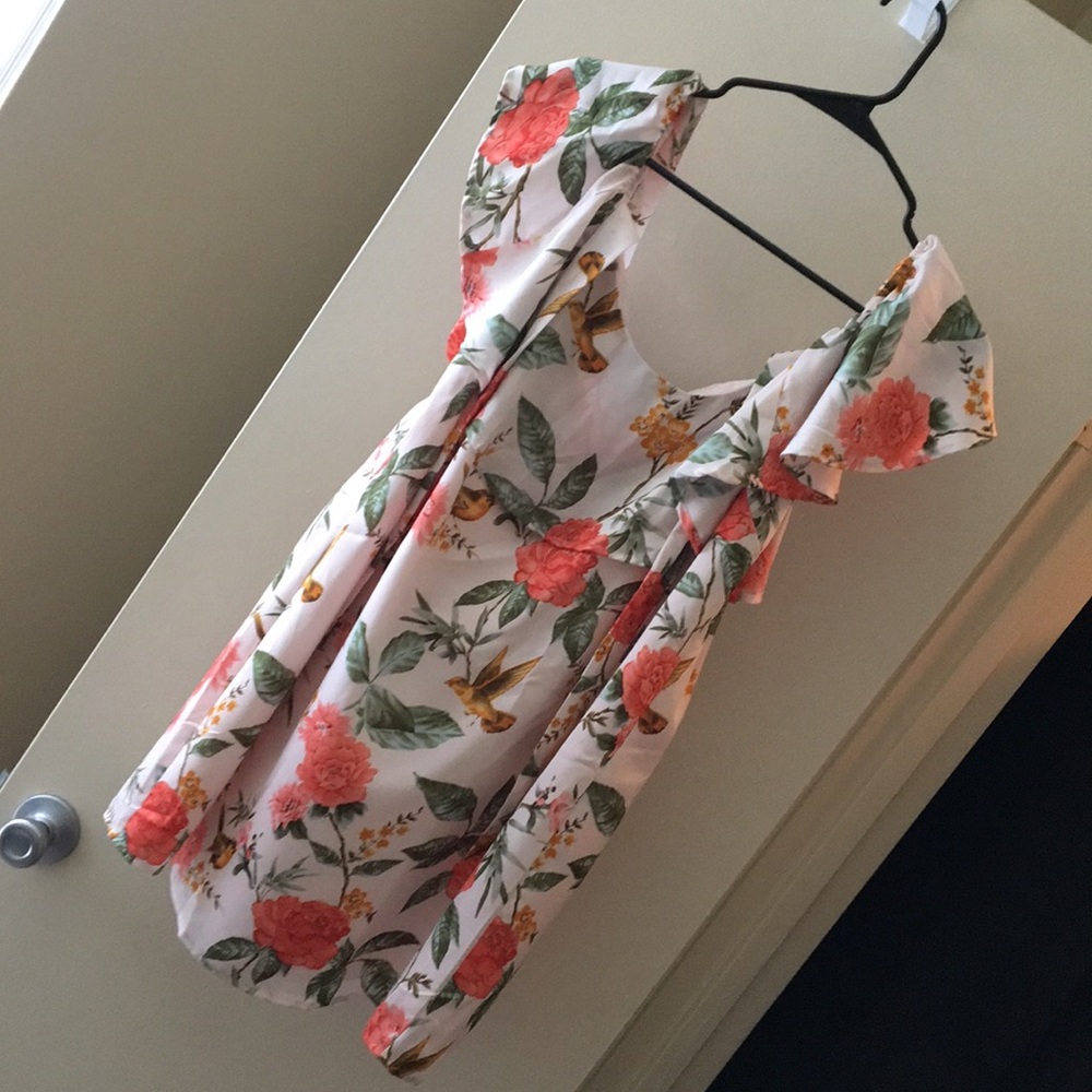 Floral Print Spring Dress